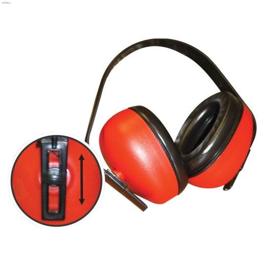 Workhorse\u00ae 23 dB Red Universal Head Band Ear Muff