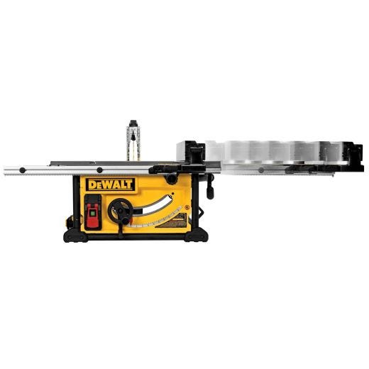 10" Job Site Table Saw With Rolling Stand