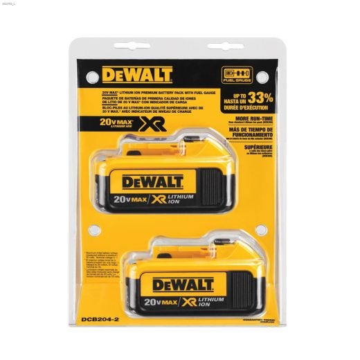 20V Lithium Ion Premium XR Battery-2\/Pack