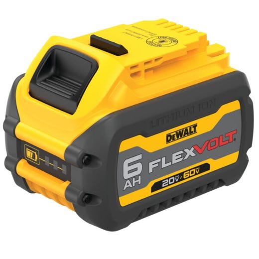 Batterie FLEXVOLT™ 20/60 V 6 A/h, 2/pqt (double)