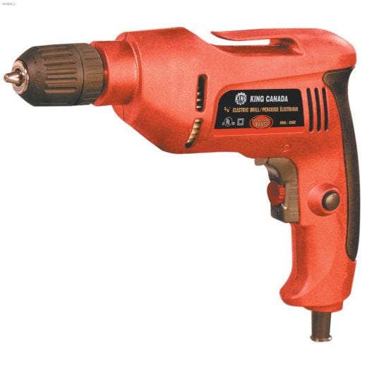 3.3A 3\/8\" Keyless Chuck Corded Drill