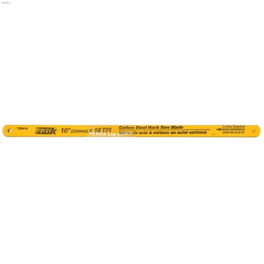 10\" 18 TPI Carbon Steel Hacksaw Blade-Bulk