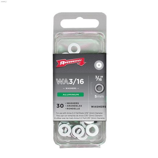 3\/16\" Aluminum Backup Plate Washer