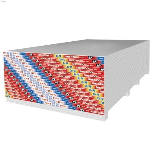 Firecode 5/8" x 4' x 12' Type X U/L Drywall Gypsum Panel