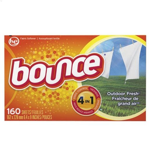 Bounce\u00ae 160 Fabric Softener Sheet
