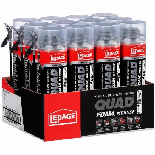 QUAD Foam 453 g Window & Door Foam Sealant