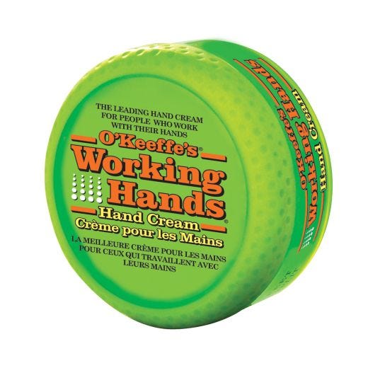 3.4 oz Jar Unscented Working Hand Cream