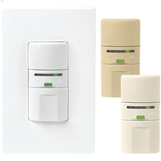 White\/Ivory\/Almond Dimmer Sensor 120V 1P