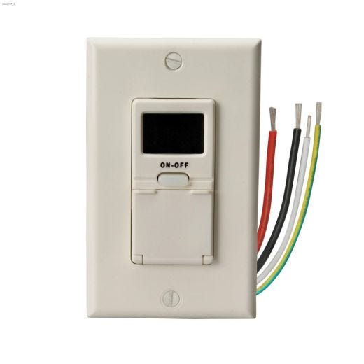 Outdoor 7 Day White Digital Timer