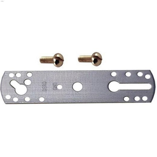 4\" Heavy Duty Cross Bar With Side Holes & Machine Screw