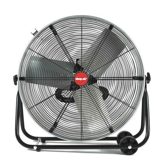 24" 4300 High 3800 Low Direct Drive Slim Line Drum Fan