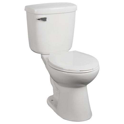 Albany White 1.6 gpf 2-Piece Toilet