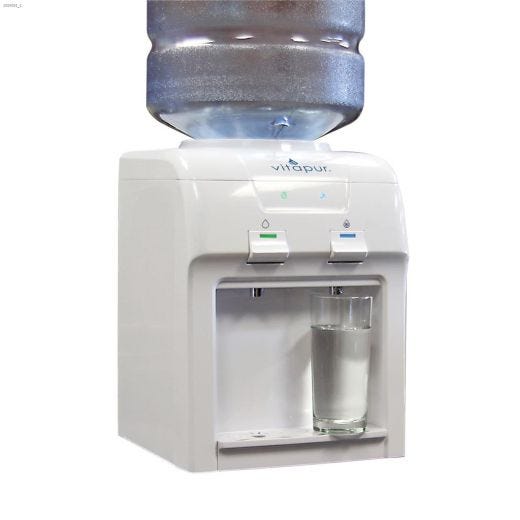 Vitapur\u00ae White Countertop Water Dispenser