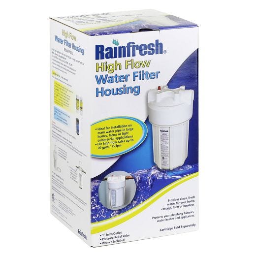 High Flow Water Filter Housing