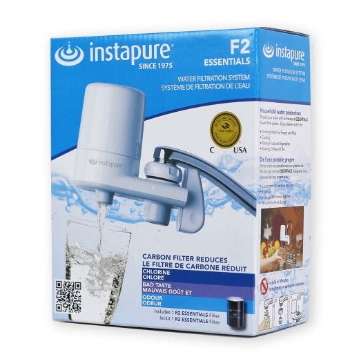 Instapure Essentials Faucet Mount Water Filter