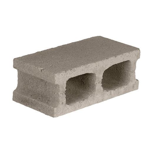 Stretcher Cement Block 6-inch W x 8-inch H x 16-inch L