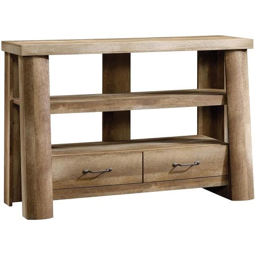 49-1/4" x 32-3/8" Craftsman Oak Boone Mountain TV Stand