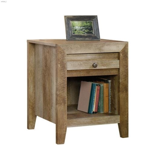 Dakota Pass Craftsman Oak Wood Rustic Night Stand