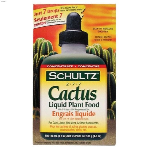 138 g Green Schultz\u00ae Cactus Plus?\u2122 Liquid Plant Food