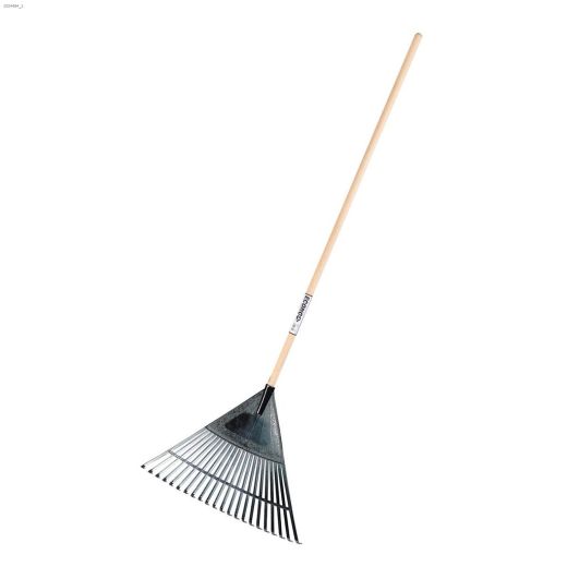 59\" x 22-1\/2\" x 1-1\/2\" 26-Tine Poly Leaf Rake