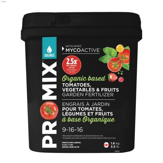 1.6 kg Pro-Mix\u00ae MycoActive\u00ae Garden Fertilizer For Veg&Fruit