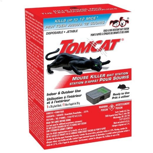 Tomcat\u00ae 28 g Bromethalin Mouse Killer Bait Station