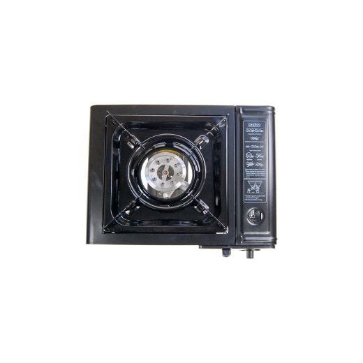 Olympia 9000 BTU/hr Black Portable Butane Stove