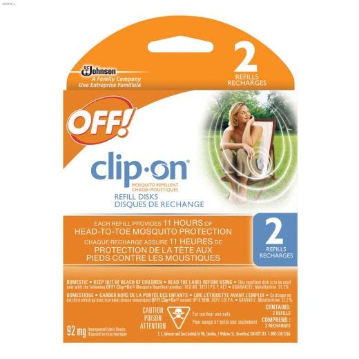 Off!\u00ae Clip On\u00ae Insect Repellent Refill