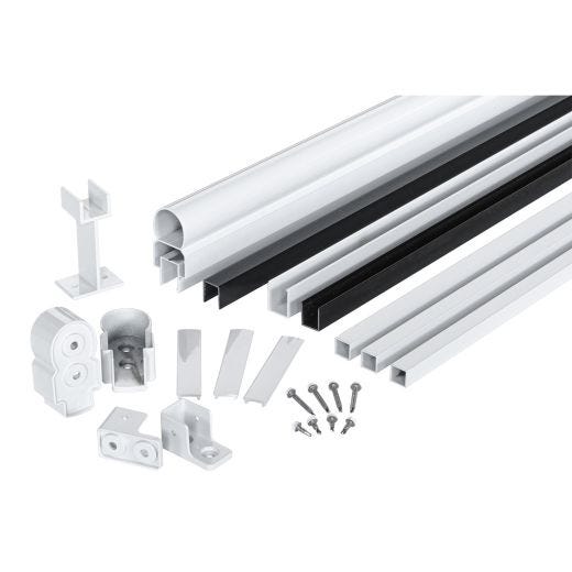 72" x 42" Aluminum Straight Railing Kit