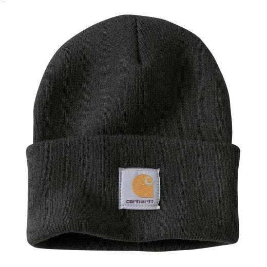 Universal Acrylic Black Men's Watch Hat
