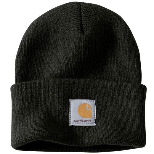 Knit Cuffed Beanie Black