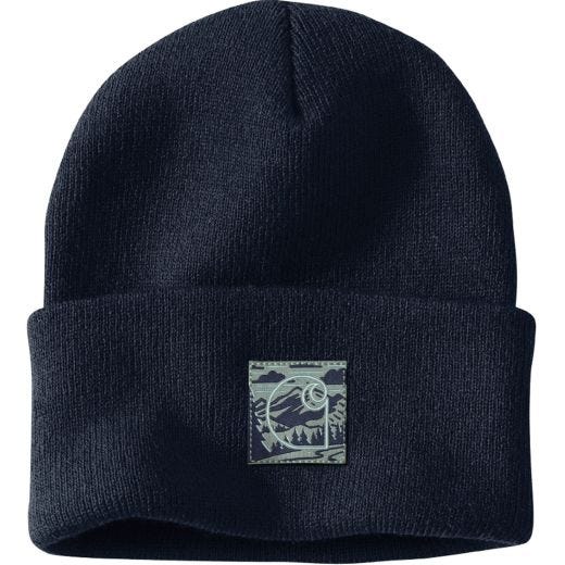 Knit Cuffed Beanie Navy