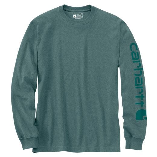 Cotton Men's Signature Long Sleeve T-Shirt