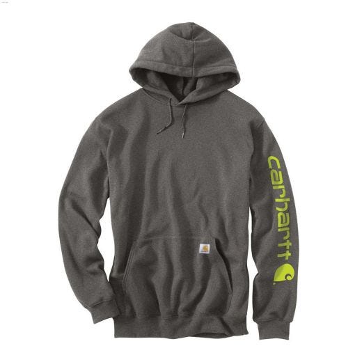 Midweight Hooded Logo Men's Sweatshirt