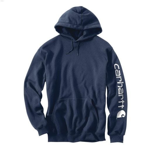 Midweight Hooded Logo Men's Sweatshirt