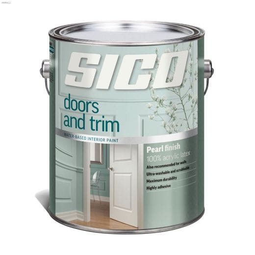 4 L Interior Latex Doors & Trim Paint