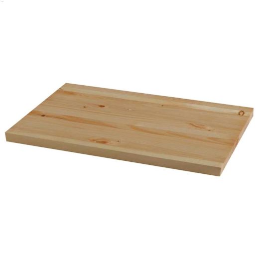 1-3\/8\" x 12\" x 48\" Laminated Pine Shelf