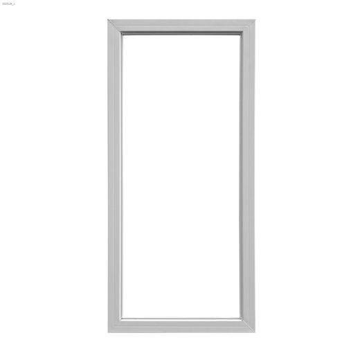 Fixed 17\" x 35\" PVC Shed Window