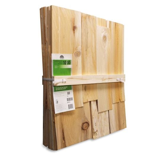 Eastern White Cedar Shingles Under. 10/10 16" 8 BDL/SQ