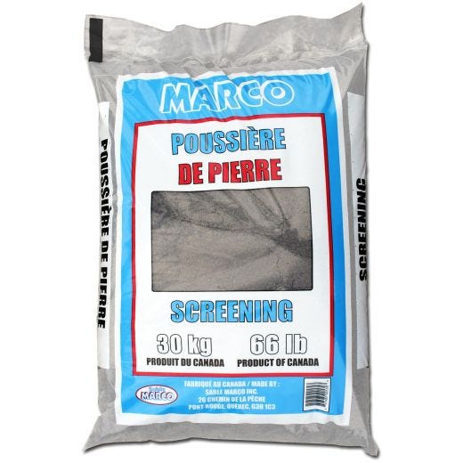 30 kg Bagged Screening Mix