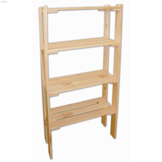 60\" Econo Pine 4-Shelf