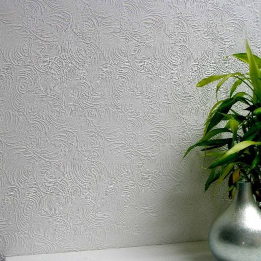 Swirl Paintable Wallpaper