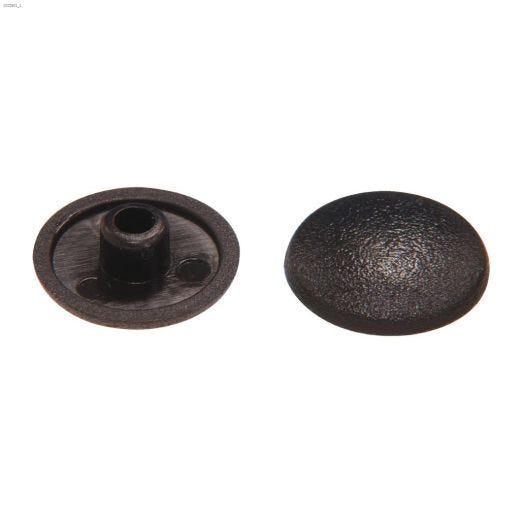 #2 Black Screw Cap-16\/Pack
