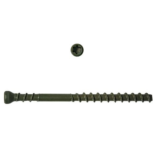 Attache de terrasse 2 3/8 po vert camouflage, 700/pqt