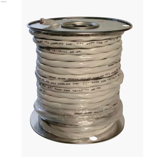40m 8\/3 White Wire