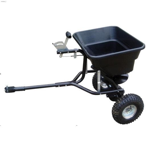 80 lbs Tow-Behind Spreader