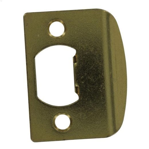 Polished Brass Standard Lockset Strike