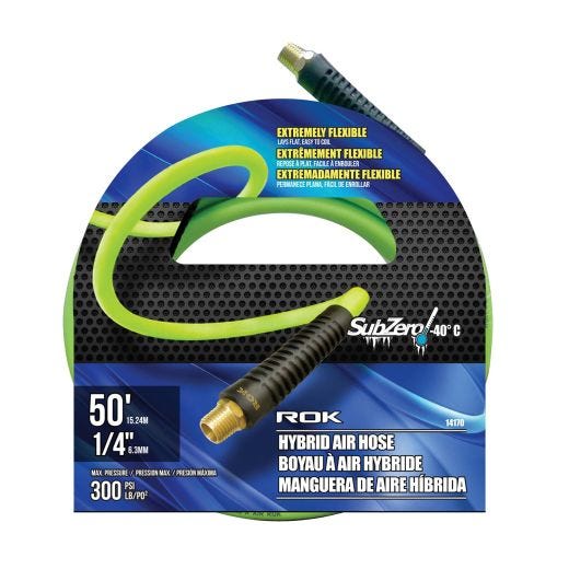 Rok 1/4" NPT x 50' Hybrid Air Hose
