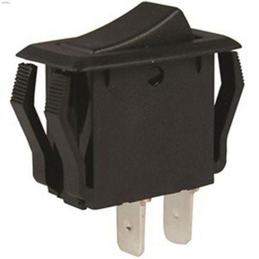 125\/250VAC SP Black SPST Appliance Rocker Switch