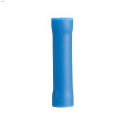 16-14 AWG Vinyl Insulated Blue Butt Splice Connector-15\/Pack